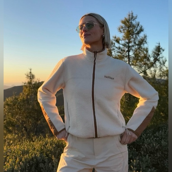 Halfdays Jackets & Blazers - Halfdays Chapelle Fleece Jacket S